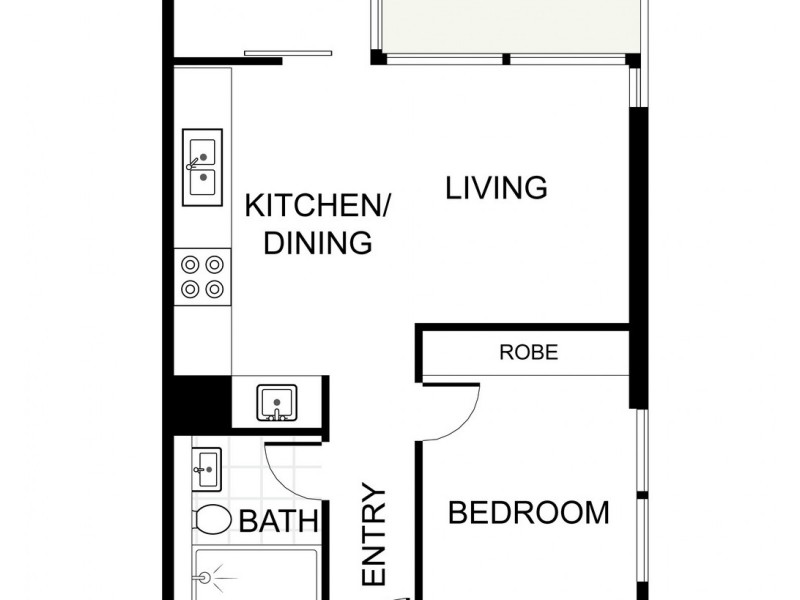 39.05 / 115 Bathurst Street, Sydney NSW 2000 Floorplan