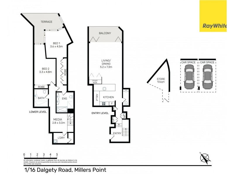 1 / 16 Dalgety Road, Sydney NSW 2000 Floorplan