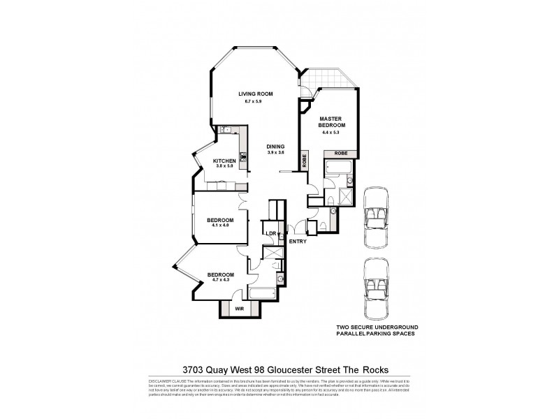 Sydney NSW 2000 Floorplan