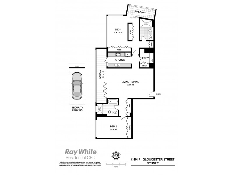 Sydney NSW 2000 Floorplan