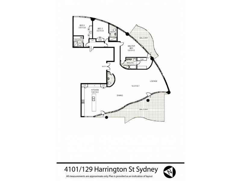 Sydney NSW 2000 Floorplan