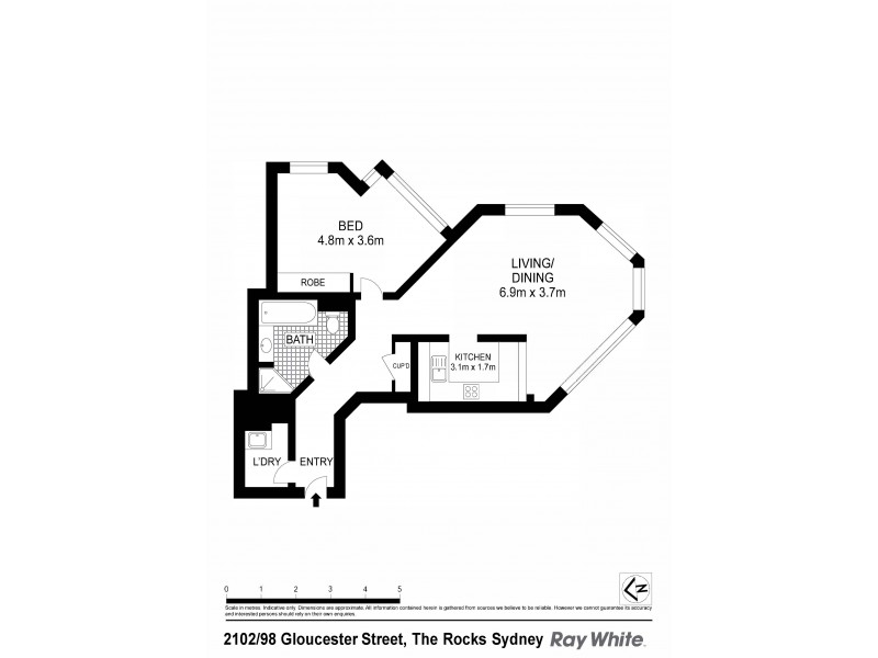 2102 / 98 Gloucester Street, Sydney NSW 2000