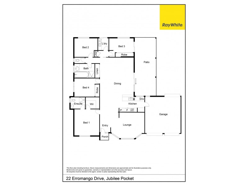 22 Erromango Drive, Jubilee Pocket QLD 4802 Floorplan