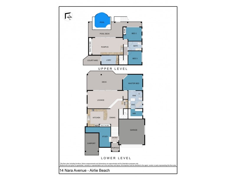 14 Nara Avenue, Airlie Beach QLD 4802 Floorplan