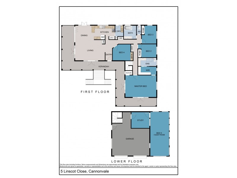 5 Linscot Close, Cannonvale QLD 4802 Floorplan