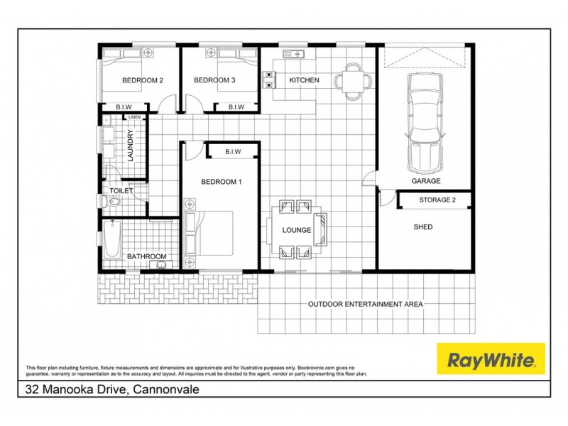 32 Manooka Drive, Cannonvale QLD 4802 Floorplan