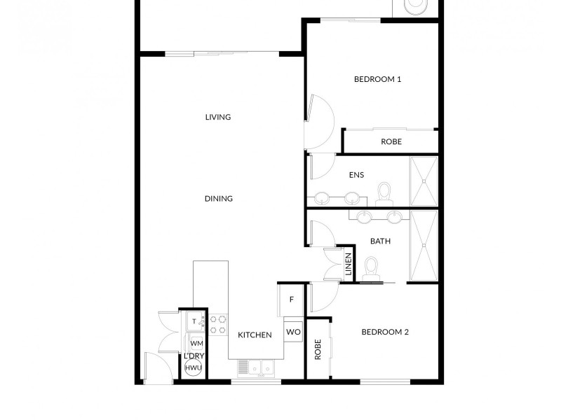 9/3 Deloraine Close, Cannonvale QLD 4802 Floorplan