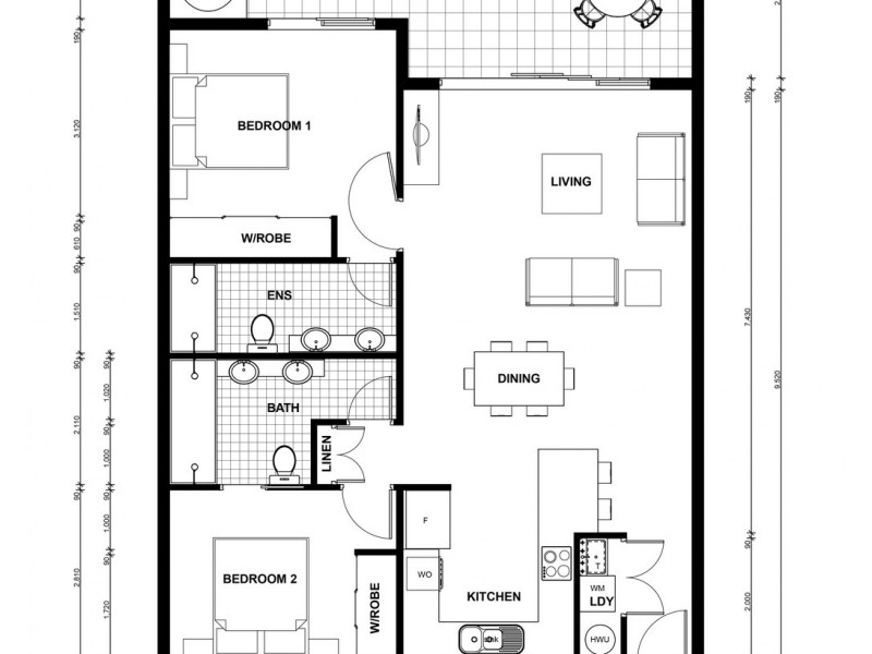 49/3 Deloraine Close, Cannonvale QLD 4802 Floorplan