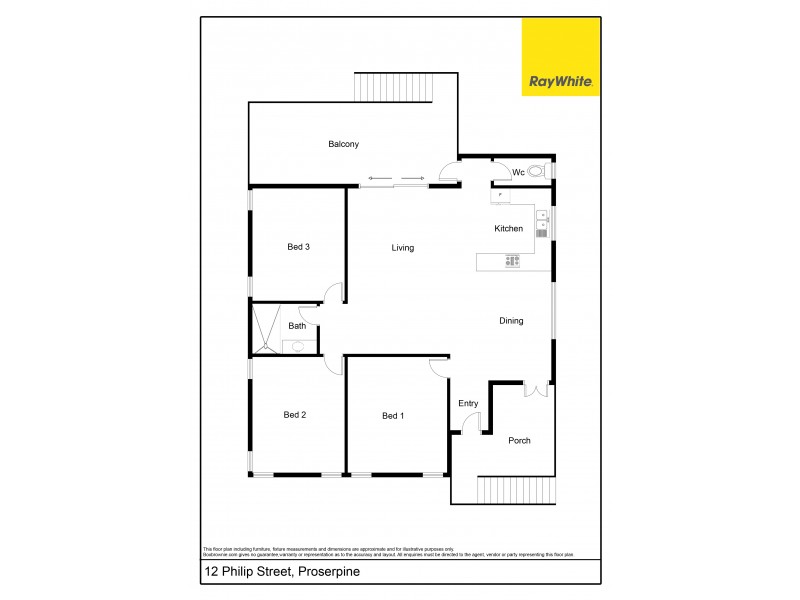 12 Philip Street, Proserpine QLD 4800 Floorplan