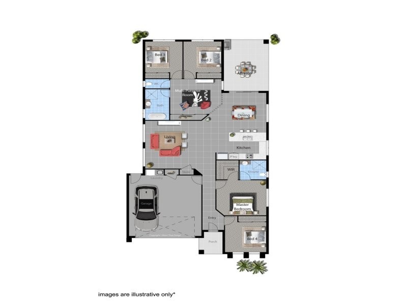 9 Twin Creek Court, Cannonvale QLD 4802 Floorplan