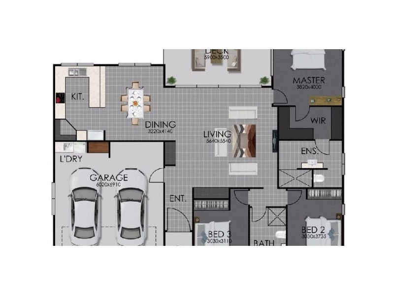 3 Scarlet Gum Crescent, Cannonvale QLD 4802 Floorplan