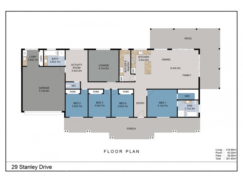 29 Stanley Drive, Cannonvale QLD 4802 Floorplan