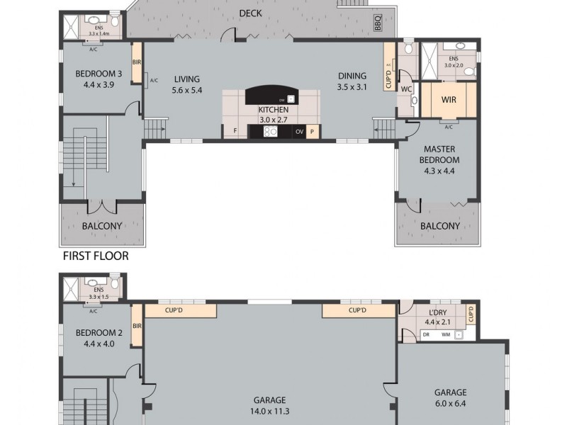 28/12 Air Whitsunday Drive, Flametree QLD 4802 Floorplan