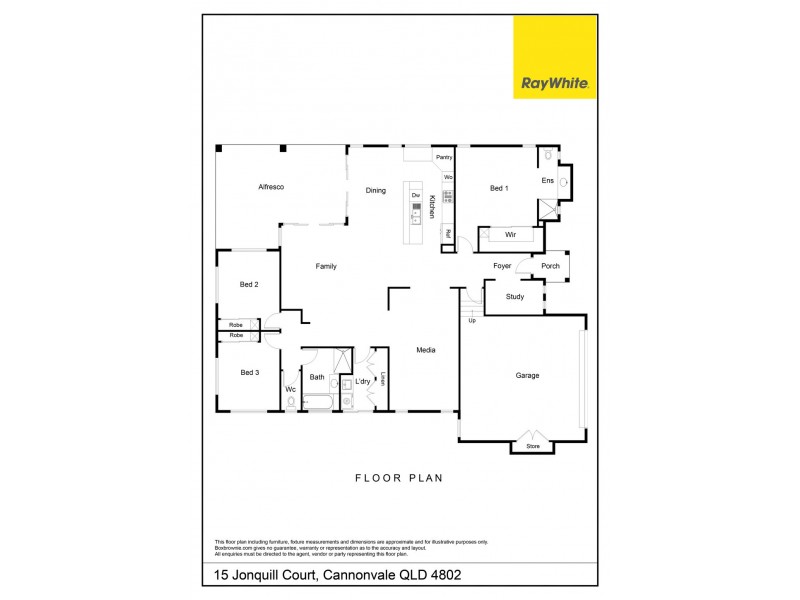 15 Jonquill Court, Cannonvale QLD 4802 Floorplan