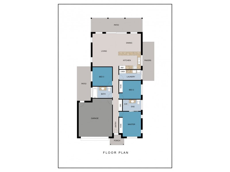 47 Abell Road, Cannonvale QLD 4802 Floorplan