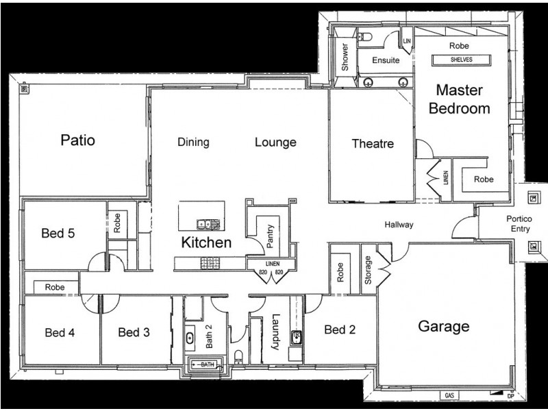 5 Henderson Street, Cannonvale QLD 4802 Floorplan