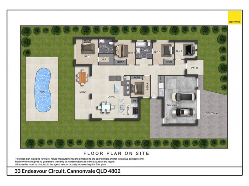 33 Endeavour Circuit, Cannonvale QLD 4802 Floorplan