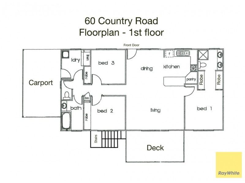 60 Country Road, Cannonvale QLD 4802 Floorplan