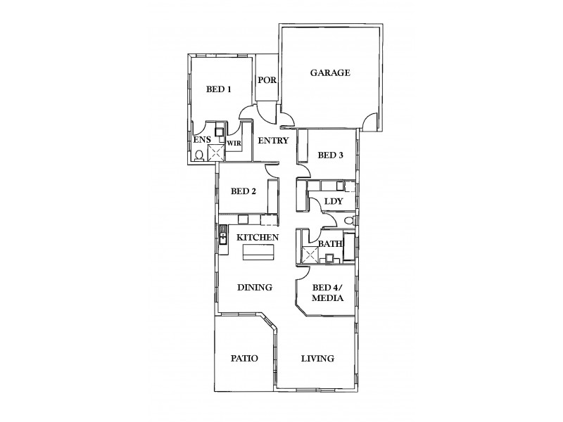 49 Twin Creek Court, Cannonvale QLD 4802 Floorplan