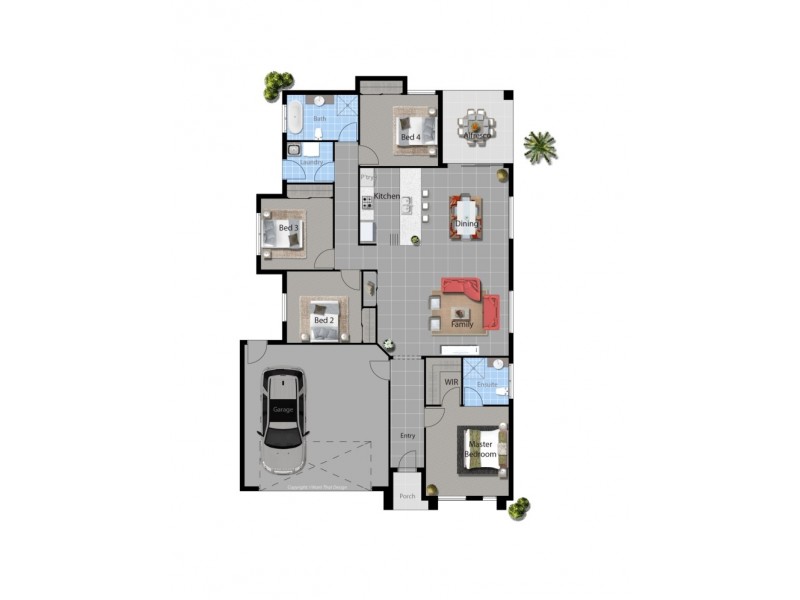 Lot 83 Hidden Court, Cannonvale QLD 4802 Floorplan