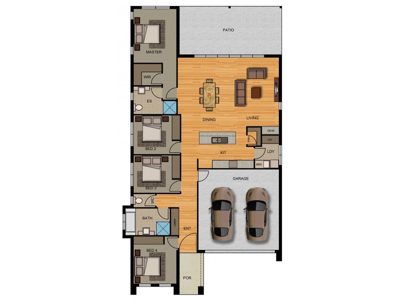 34 Twin Creek Court, Cannonvale QLD 4802 Floorplan
