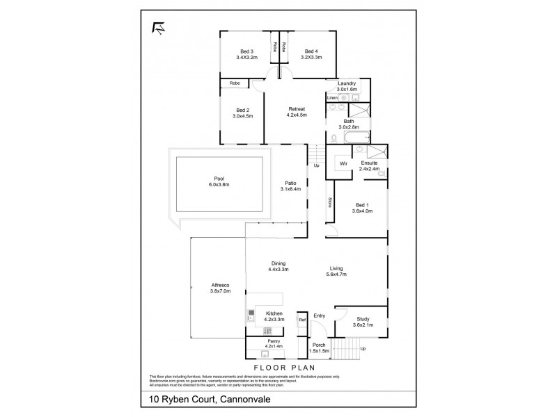 10 Ryben Court, Cannonvale QLD 4802 Floorplan