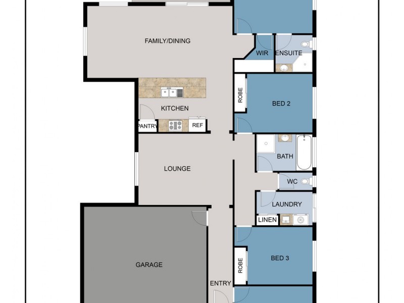 11 Spritsail Crescent, Cannonvale QLD 4802 Floorplan