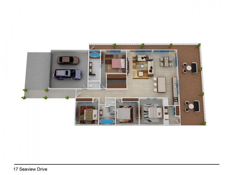 17 Seaview Drive, Airlie Beach QLD 4802 Floorplan