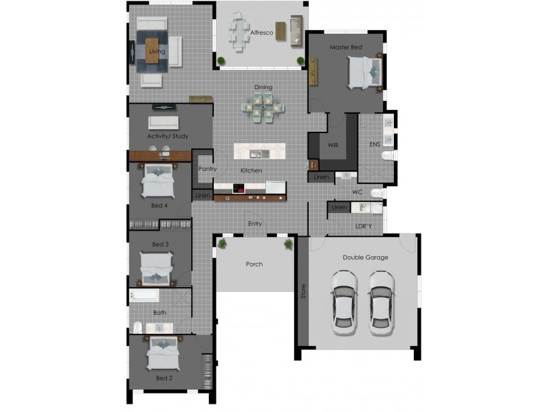 Lot 114 Stanley Drive, Cannonvale QLD 4802 Floorplan