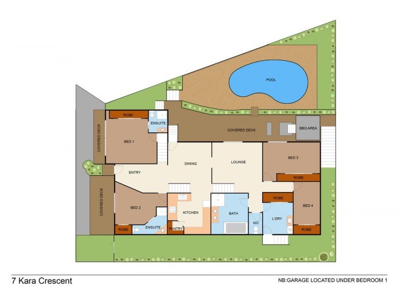 7 Kara Crescent, Airlie Beach QLD 4802 Floorplan
