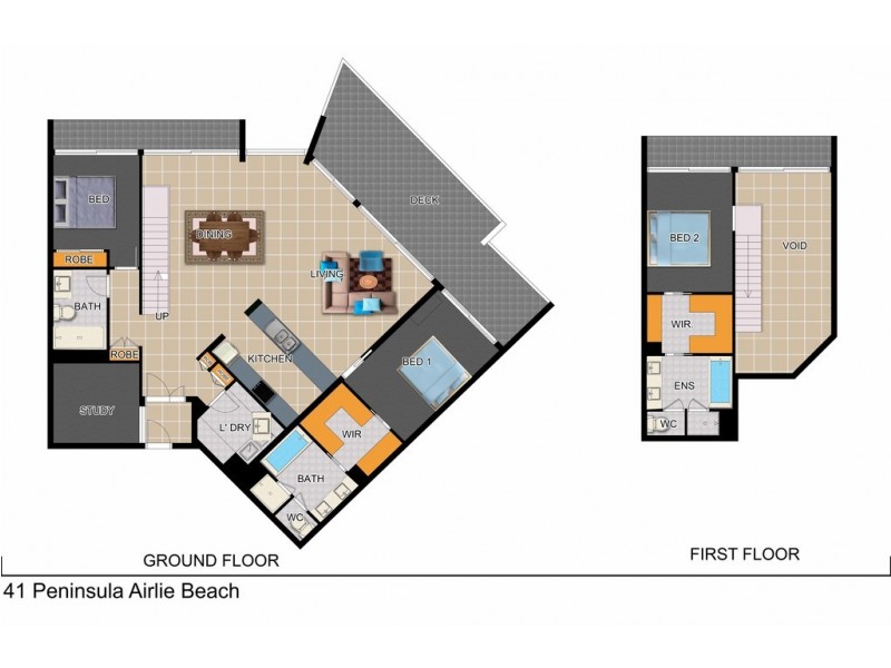 41/144 Shingley Drive, Cannonvale QLD 4802 Floorplan