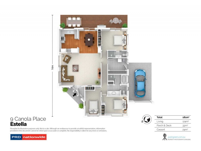 9 Canola Place, Estella NSW 2650 Floorplan