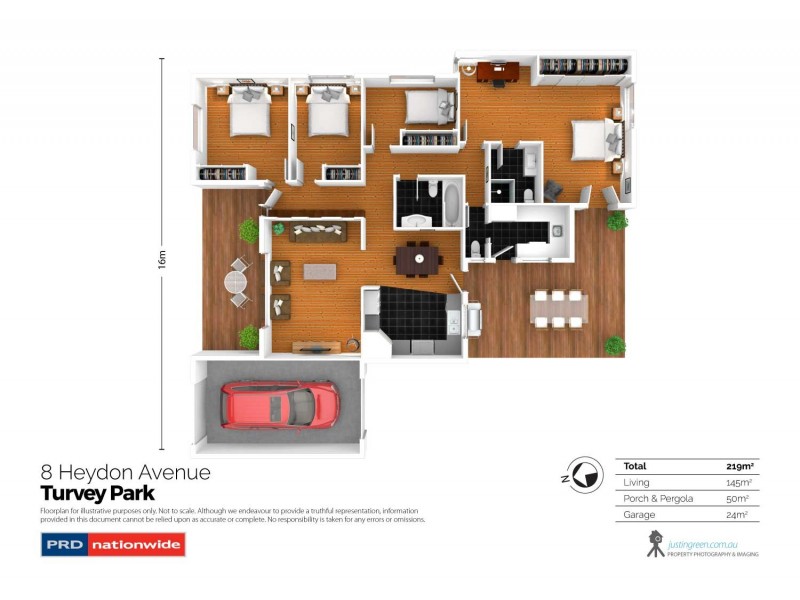 8 Heydon Avenue, Turvey Park NSW 2650 Floorplan