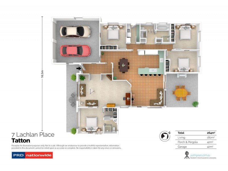 7 Lachlan Place, Tatton NSW 2650 Floorplan