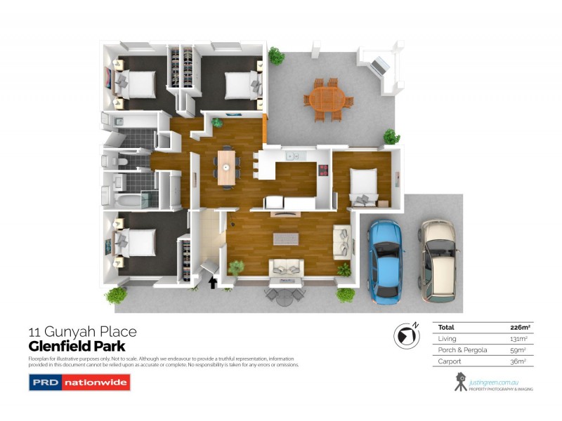 11 Gunyah Place, Glenfield Park NSW 2650 Floorplan