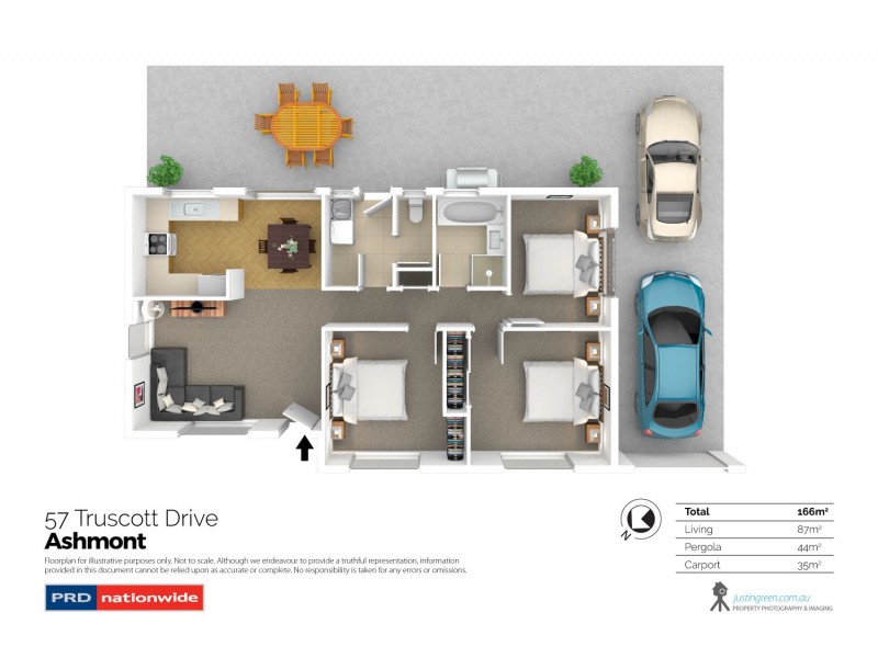 57 Truscott Drive, Ashmont NSW 2650 Floorplan