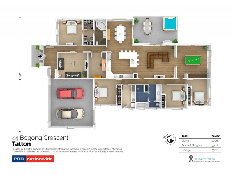 44 Bogong Crescent, Tatton NSW 2650 Floorplan