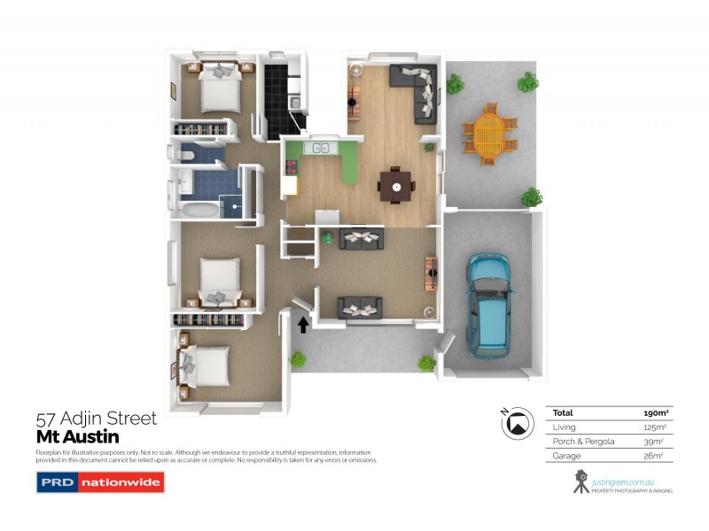 57 Adjin Street, Mount Austin NSW 2650 Floorplan
