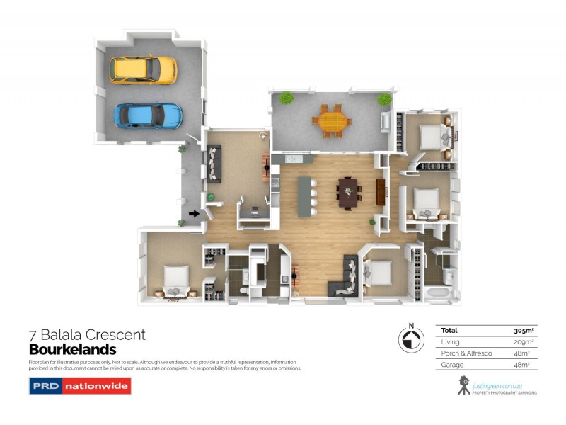7 Balala Crescent, Bourkelands NSW 2650 Floorplan