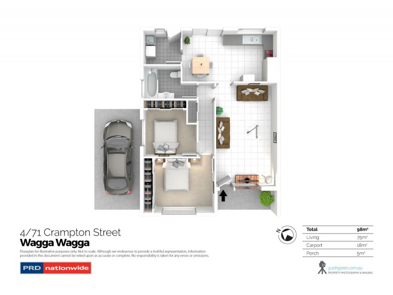 4/71 Crampton Street, Wagga Wagga NSW 2650 Floorplan