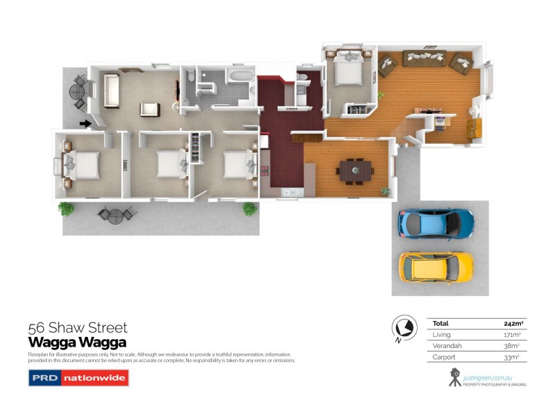 56 Shaw Street, Wagga Wagga NSW 2650 Floorplan