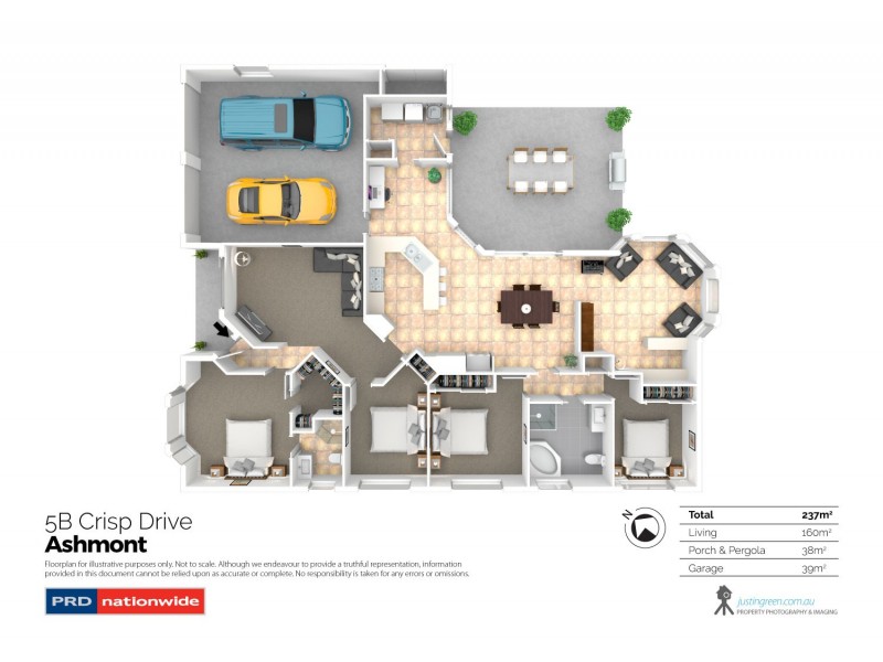 5B Crisp Drive, Flowerdale NSW 2650 Floorplan