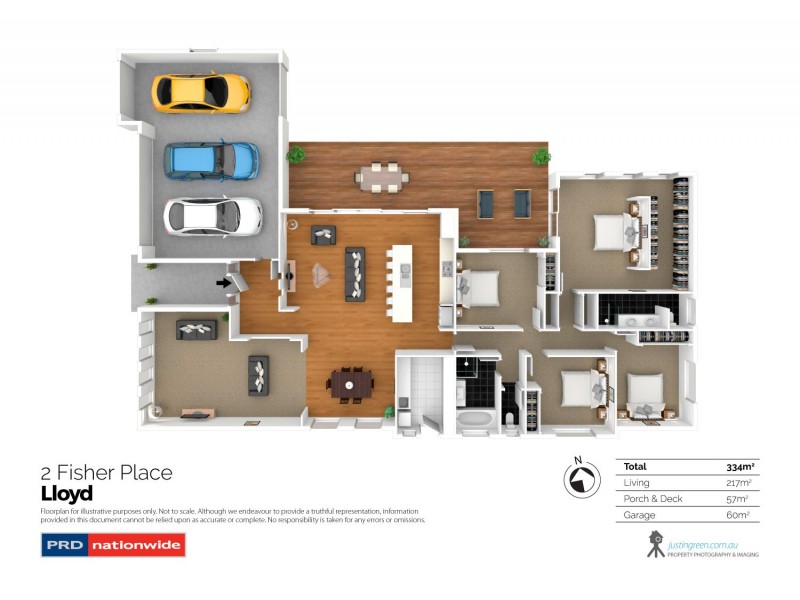 2 Fisher Place, Lloyd NSW 2650 Floorplan