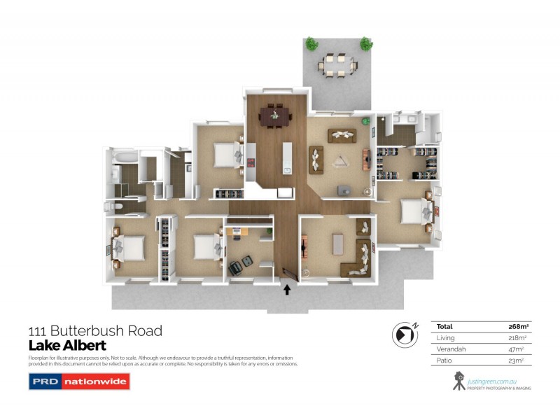 111 Butterbush Road, Gregadoo NSW 2650 Floorplan