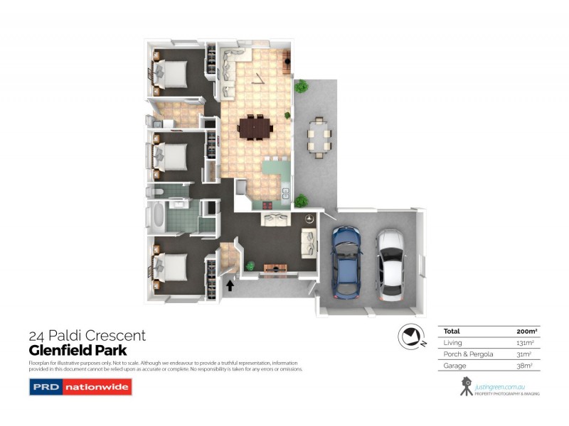 24 Paldi Crescent, Glenfield Park NSW 2650 Floorplan