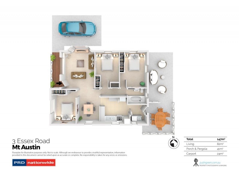 3 Essex Road, Mount Austin NSW 2650 Floorplan