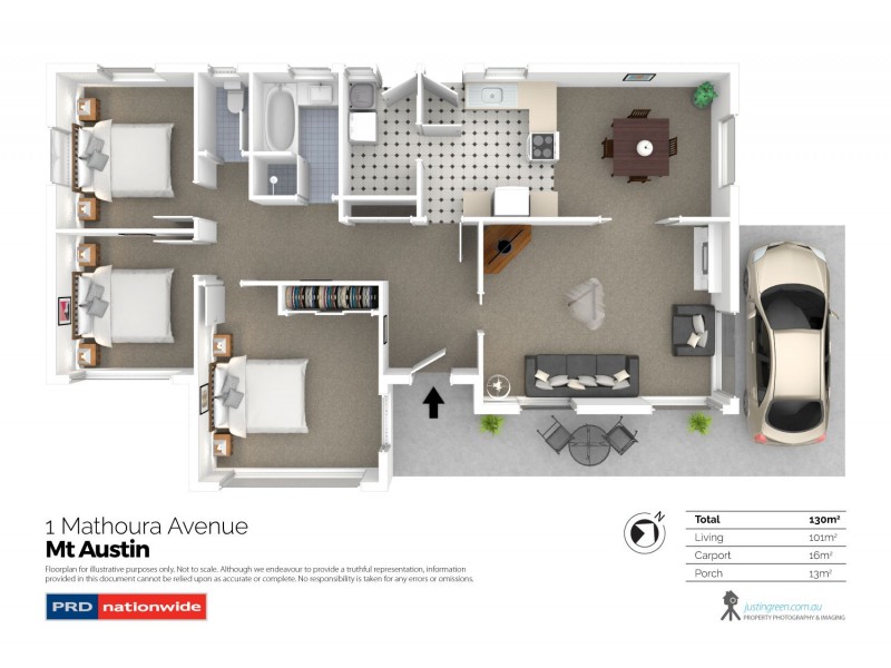 1 Mathoura Avenue, Mount Austin NSW 2650 Floorplan