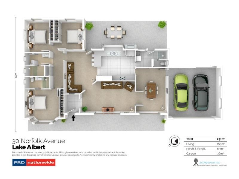 30 Norfolk Avenue, Lake Albert NSW 2650 Floorplan