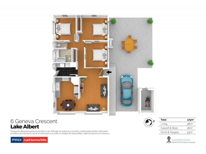 6 Geneva Crescent, Lake Albert NSW 2650 Floorplan