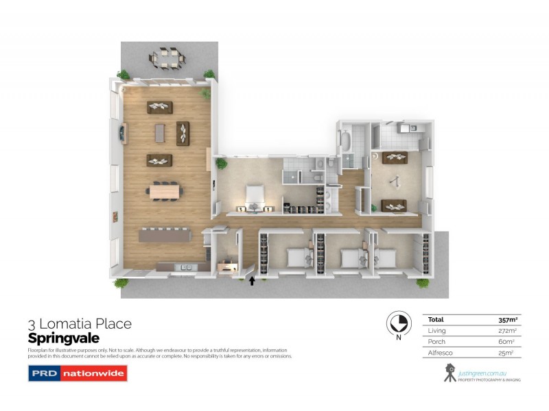 3 Lomatia place, Springvale NSW 2650 Floorplan